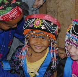 Hmong village Luang Prabang