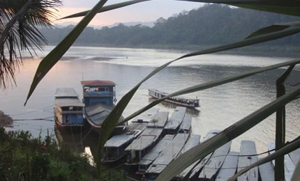 Mekong River Long Boat ride